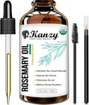 Kanzy Rosemary Oil for Hair Growth Pure Organic Rosemary Hair Oil (60 ml)