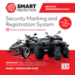 StÃ¶ldskyddsmÃ¤rkning Smart Protection ISR till Moped, MC, ATV och skoter