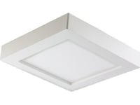 Takarmatur Orno Leti Led 12W, Utanpåliggande Downlight, Kvadratisk, 780Lm, 3000K, Vit, Inbyggt Led-Drivdon