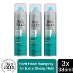 Bed Head by TIGI Hard Head Hairspray for Extra Strong Hold 385ml