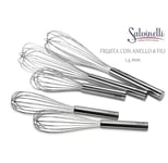 SALVINELLI Fouet De Cuisine Professionnel Cm 30