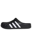 adidas Unisex Adilette Clog Sandals, Core Black Ftwr White Core Black, 8 UK