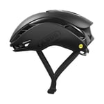 ABUS Casque de vélo de course Gamechanger 2.0 MIPS - Casque aérodynamique haute performance avec aérodynamisme et ventilation optimisés - pour hommes et femmes - Taille M, Noir