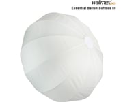 Walimex Pro Essential Balloon Softbox 80Cm, Hurtigåpnende 360° Lysspreder, Inkl. Bowens-Adapter, Kompatibel Med Alle Vanlige Blitser Og Kontinuerlige Lys Med Bowens-Tilkobling (1023430)