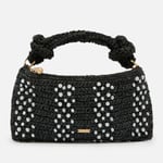 Cult Gaia Hera Nano Raffia Shoulder Bag