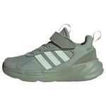 adidas OZELLE Shoes Kids Low, Silver Green/Linen Green/Off White, 36 EU