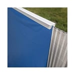 Gre FPR458 - Liner uni bleu pour piscines rondes Ø460 H:132cm, épaisseur 40/100e, système d'accroche