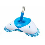 Venteo - Balai à brosses rotatives hurricane spin broom™ - Bleu et Blanc - Adulte - Léger et sans fil - Bleu - Blanc