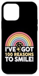 iPhone 12 mini 100th Day of School I've Got 100 Reasons To Smile Case