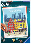 Ravensburger – CreArt 24x30 cm– Stockholm – Loisir créatif – Peinture par numéros – Adulte – Activité détente et créative – Dès 12 ans – 23520 – Version française