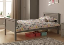 Habitat Brooklyn Single Bed and Kids Mattress - Grey