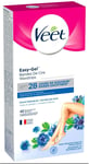 VEET Wax Gel Strips for Sensitive Skin Bikini Legs Arms Hair Removal Pack of 40