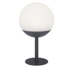 Lampe extérieure LED intégréeBoule 200lm 3W IP54 28x16cm Gris