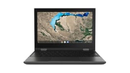 Lenovo 300e Chromebook 2nd Gen AST Ordinateur Portable Convertible Tactile 11,6" HD (AMD A4-9120C, 4 Go RAM, 32 Go eMMC, AMD Radeon R4 Graphics, WiFi + Bluetooth, Chrome OS) Noir Clavier QWERTY