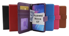 New Standcase Wallet Huawei Nova 5T (Svart)