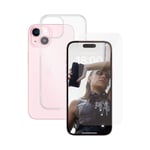 PanzerGlass SAFE. 2-in-1-Pack iPhone 2023 iPhone 6.1 Genomskinligt skärmskydd Apple 1 styck