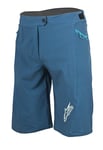 Alpinestars Stella Pathfinder Shorts, Blue Aqua, 30