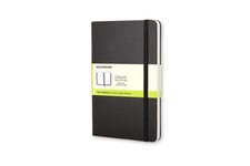 Moleskine Classic Notebook Pocket, Ulinjeret, Hard Cover Sort