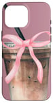 Coque pour iPhone 16 Pro Max Amateur de café glacé rose esthétique Y2K Coquette