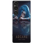 Sony Xperia 1 V Genomskinligt Skal Arcane, League of Legends