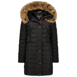 Geographical Norway Femme Charlize Lady Parka, Noir, M EU