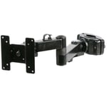 Pulse Full Motion Double Arm TV Bracket Pole Mount - Up To 10kg Screen