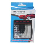 Kit Bluetooth Allume Cigare Pour Voiture Avec Transmetteur Fm