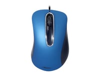 Suza Advance Shape 3D - Souris - optique - 3 boutons - filaire - USB - bleu