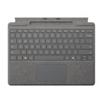 Microsoft Surface Pro Keyboard med penneopbevaring, platin