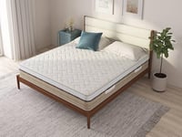 Talamo Italia - Matelas simple Ophiuco, matelas en mousse à mémoire de forme, matelas ergonomique, matelas à ressorts ensachés, 100% Made in Italy, 90x190xh25 cm