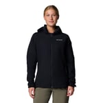 Columbia Cascade Ridge Softshell, Veste Coupe Vent Softshell Femme, Black, Taille XL