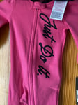 NIKE Baby Girl Pink  BABYGROW & Headband Age 0-6 Months New Tags