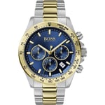 BOSS Watch Chronograph Hero Two Tone Blue HB1513767