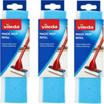 Vileda Magic Mop Angled Head Refill Pack of 3 - 096511 X 3