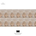 Villeroy & Boch - Boston Transparent - 12 White Wine Glasses - 120 ml