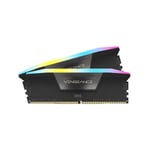 Corsair CMH32GX5M2B6000C40 Vengeance RGB 32GB (2x16GB) DDR5-6000 CL40 Memory