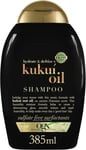 OGX Kukui Oil Shampoo for Frizzy Hair, 385ml (Pack of 1)