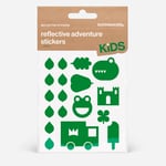 Bookman Urban Visibility Reflective Stickers Adventure Green