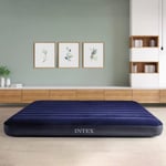Intex Double Inflatable Air Bed Camping Guests Standard Classic Airbed Mattress