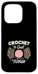 Coque pour iPhone 15 Pro Crochet Therapy Mindfulness Soulagement du stress Bien-être mental