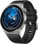 HUAWEI Watch GT 3 Pro Active Noir / 46mm / GPS/Bluetooth 5.2 / Microphone/Charge sans Fil/Compatible avec iOS et Android