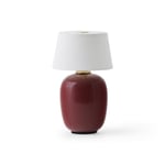 Audo Copenhagen Torso portable bordslampa ruby