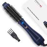 One-Step Brosse Soufflante, PARWIN PRO BEAUTY Sèche-Cheveux Volumisant, Brosse Rond 4-en-1, Soins Ioniques, pour le Volume et la Mise en Forme, 1000 Watts