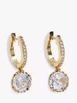 kate spade new york That Sparkle Pave Hoop Earrings