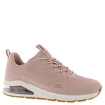 Skechers Women's Uno 2-Traveler Sneaker, Blush, 3.5 UK