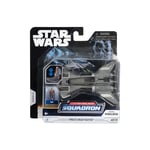 Star Wars Micro Galaxy Squadron SWJ0145 - Snubfighter des Pirates - Véhicule Officiel de 7,5 cm avec Figurine