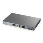 Zyxel GS1350-18HP, 18 Port managed CCTV PoE switch, 250W