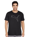 PUMA Men'S Performance Cat Tee M Black, Xl