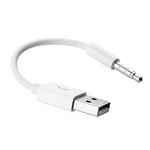 Câble USB pour iPod Shuffle G 4/5/6/7 chargeur synchronisé prise blanche #1