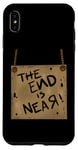 Coque pour iPhone XS Max Signe de costume de zombie The End Is Near